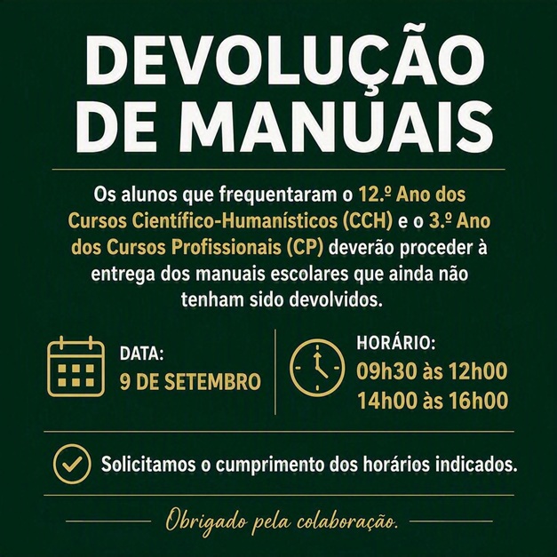 devolucao manuais escolares 9set2026